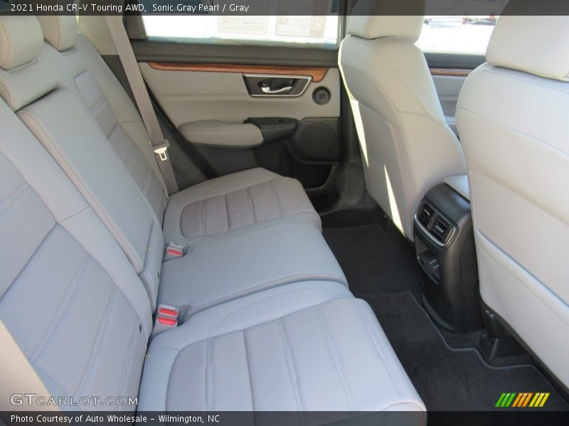 Sonic Gray Pearl / Gray 2021 Honda CR-V Touring AWD