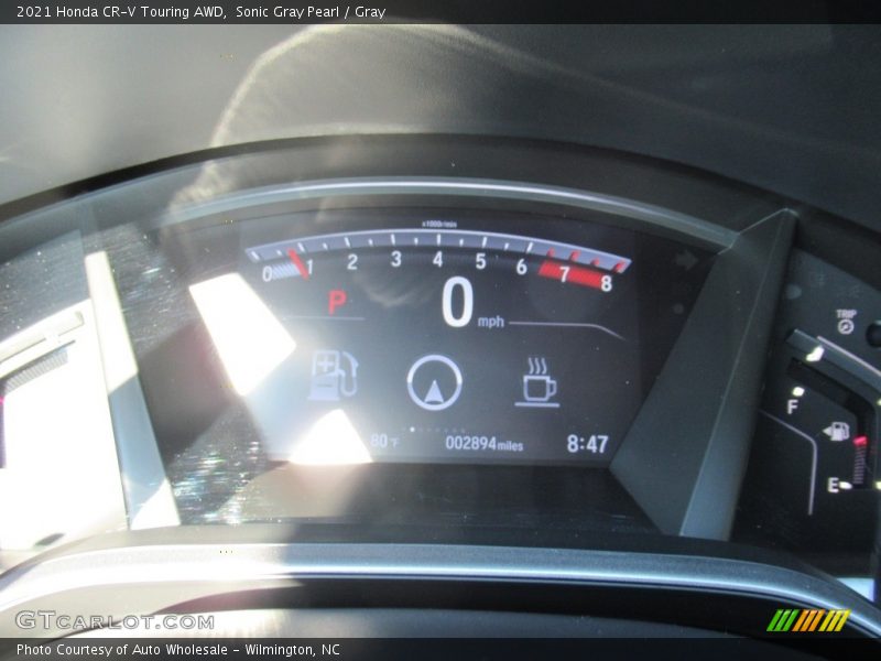 Sonic Gray Pearl / Gray 2021 Honda CR-V Touring AWD