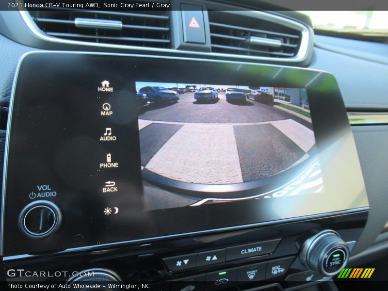 Sonic Gray Pearl / Gray 2021 Honda CR-V Touring AWD