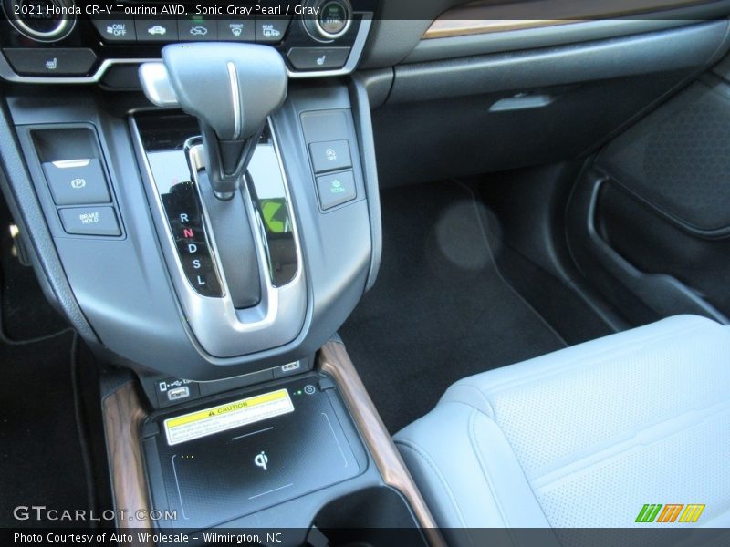 Sonic Gray Pearl / Gray 2021 Honda CR-V Touring AWD