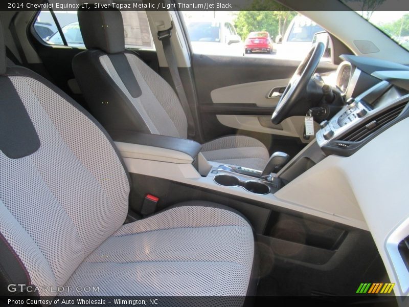 Silver Topaz Metallic / Light Titanium/Jet Black 2014 Chevrolet Equinox LT