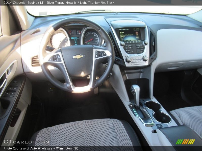 Silver Topaz Metallic / Light Titanium/Jet Black 2014 Chevrolet Equinox LT