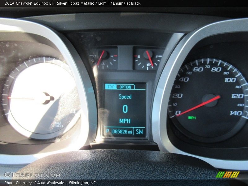 Silver Topaz Metallic / Light Titanium/Jet Black 2014 Chevrolet Equinox LT