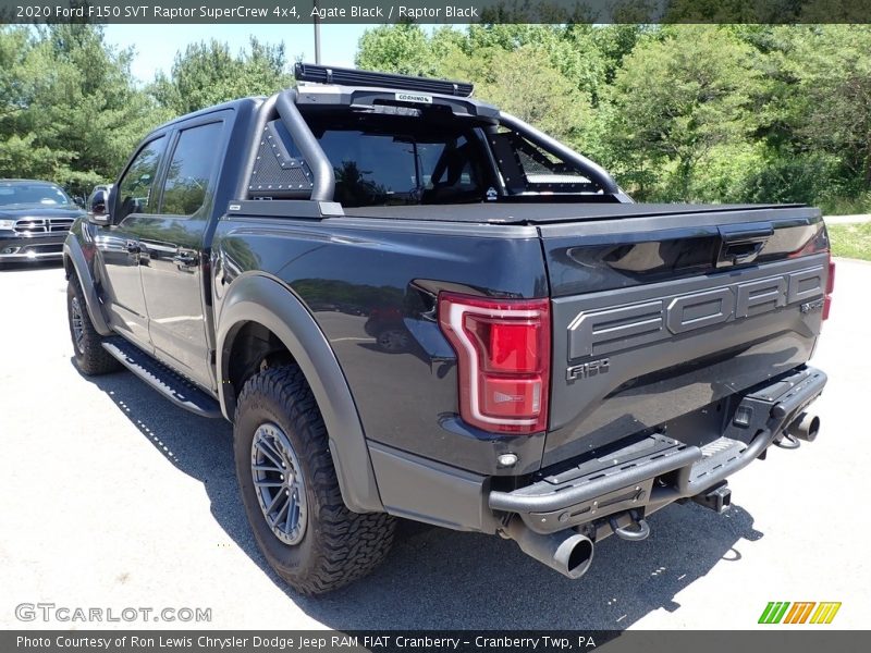 Agate Black / Raptor Black 2020 Ford F150 SVT Raptor SuperCrew 4x4
