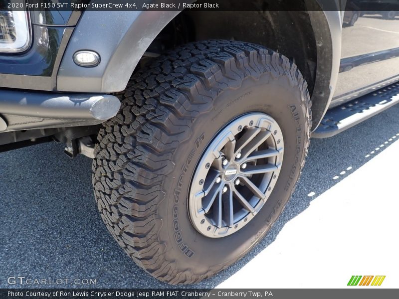 Agate Black / Raptor Black 2020 Ford F150 SVT Raptor SuperCrew 4x4