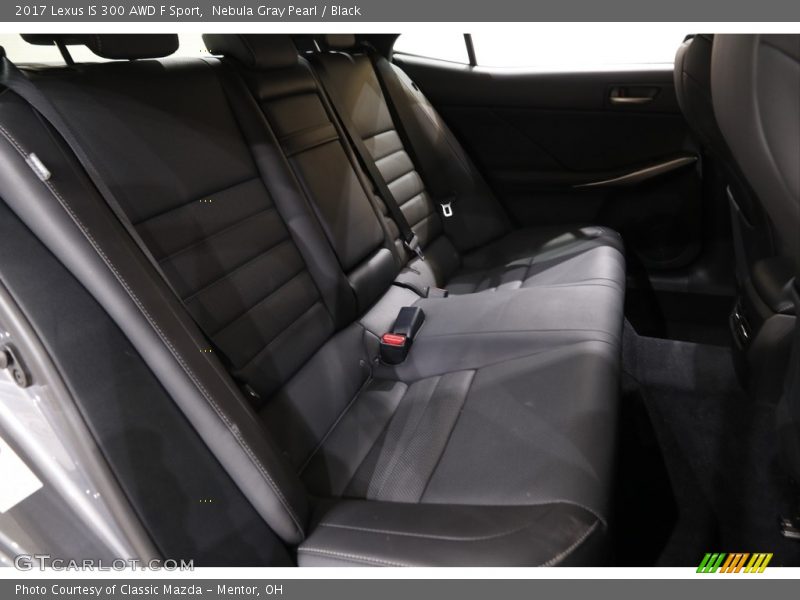 Nebula Gray Pearl / Black 2017 Lexus IS 300 AWD F Sport