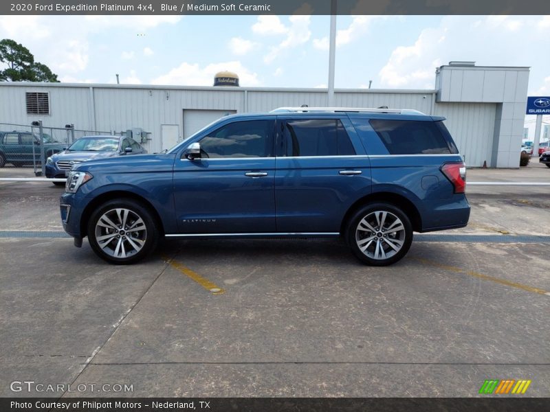  2020 Expedition Platinum 4x4 Blue