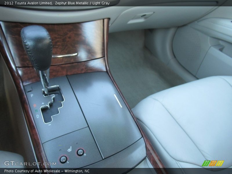 Zephyr Blue Metallic / Light Gray 2012 Toyota Avalon Limited