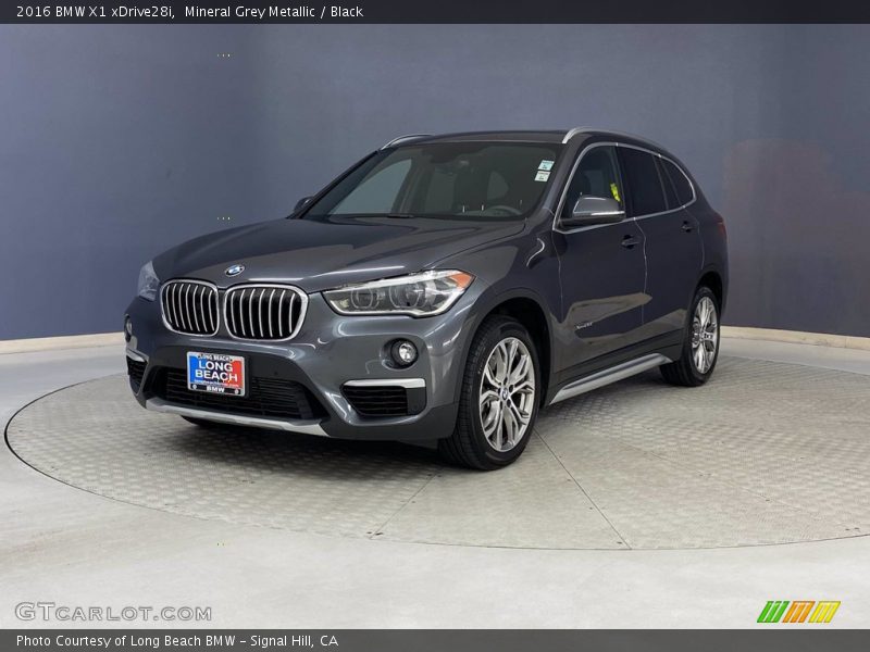Mineral Grey Metallic / Black 2016 BMW X1 xDrive28i