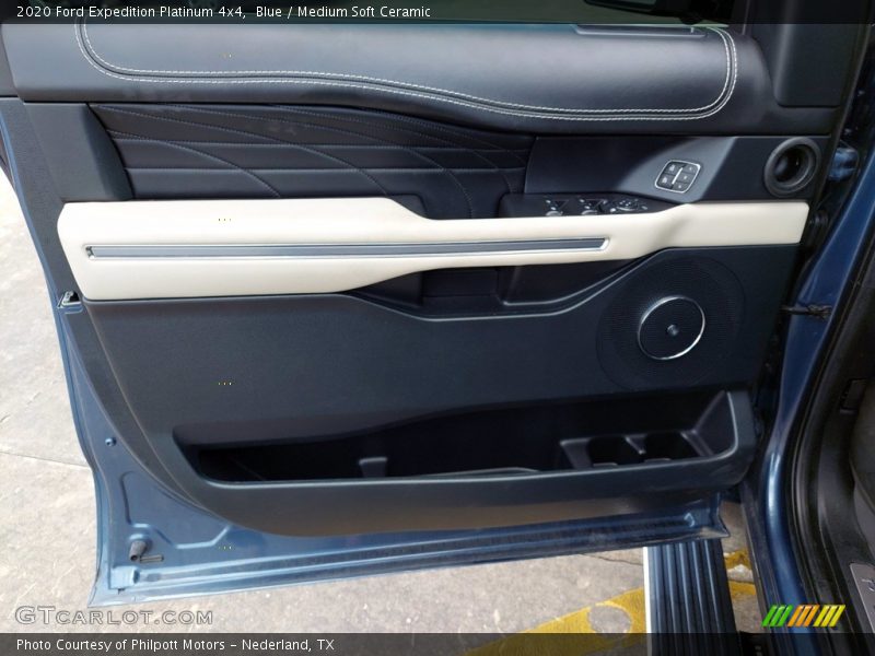 Blue / Medium Soft Ceramic 2020 Ford Expedition Platinum 4x4