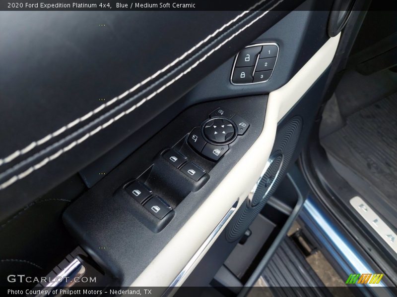 Blue / Medium Soft Ceramic 2020 Ford Expedition Platinum 4x4