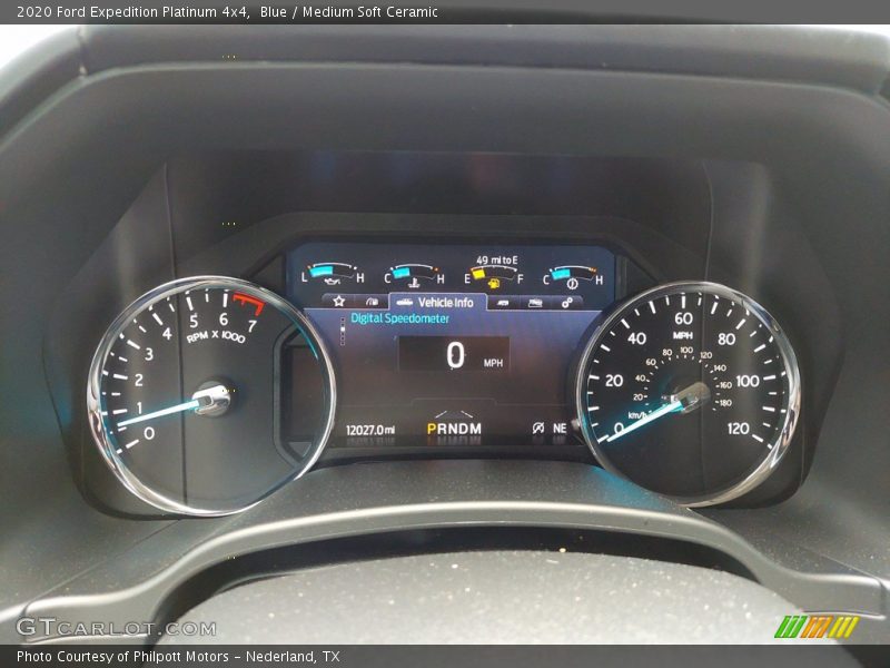 Blue / Medium Soft Ceramic 2020 Ford Expedition Platinum 4x4