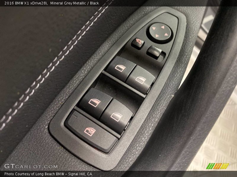 Mineral Grey Metallic / Black 2016 BMW X1 xDrive28i