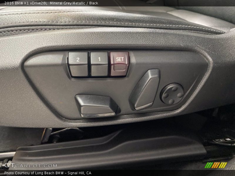 Mineral Grey Metallic / Black 2016 BMW X1 xDrive28i