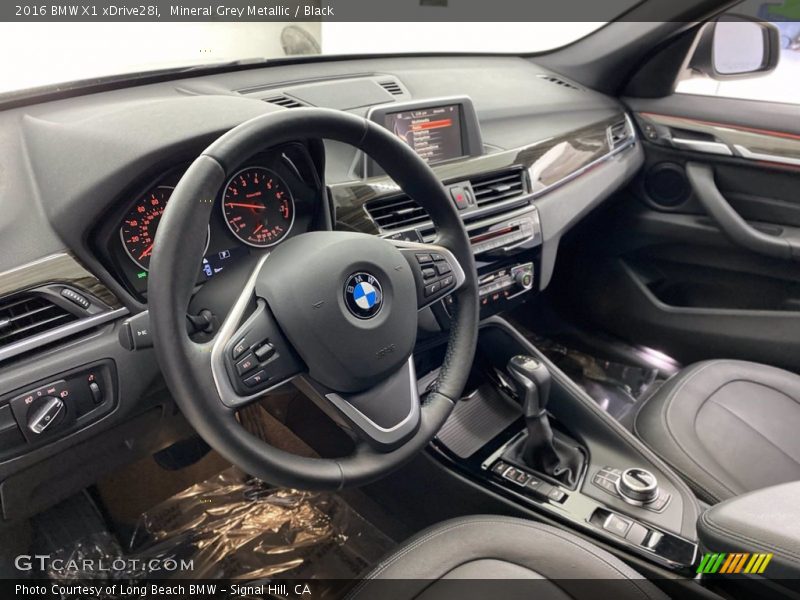 Mineral Grey Metallic / Black 2016 BMW X1 xDrive28i
