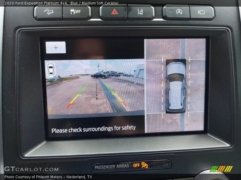Blue / Medium Soft Ceramic 2020 Ford Expedition Platinum 4x4