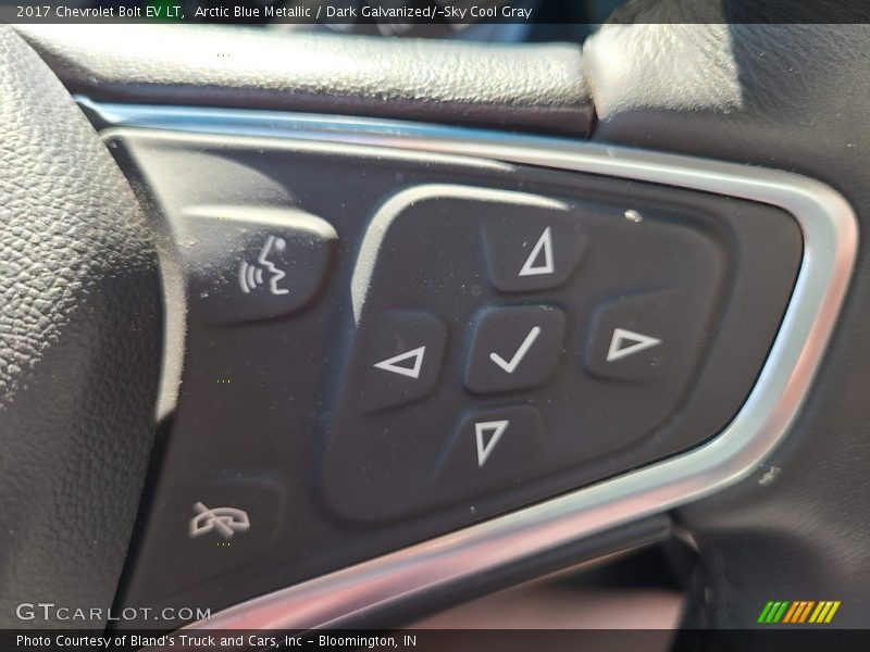 Arctic Blue Metallic / Dark Galvanized/­Sky Cool Gray 2017 Chevrolet Bolt EV LT