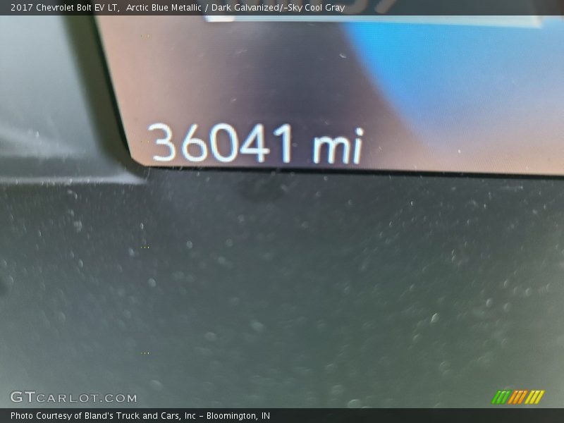 Arctic Blue Metallic / Dark Galvanized/­Sky Cool Gray 2017 Chevrolet Bolt EV LT