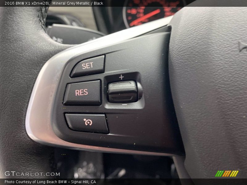 Mineral Grey Metallic / Black 2016 BMW X1 xDrive28i