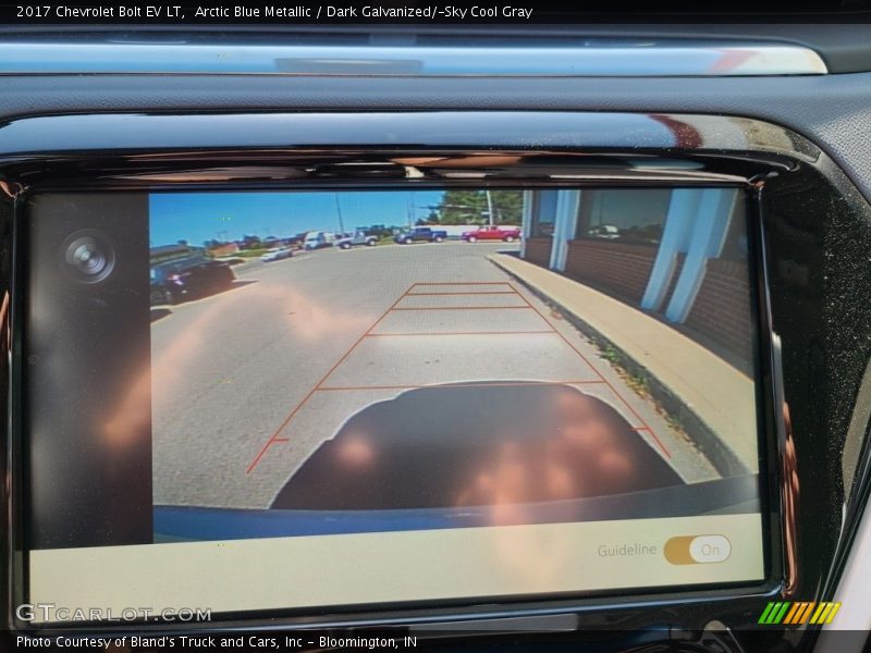 Arctic Blue Metallic / Dark Galvanized/­Sky Cool Gray 2017 Chevrolet Bolt EV LT