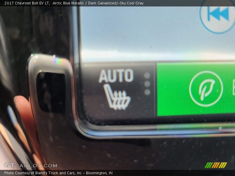 Arctic Blue Metallic / Dark Galvanized/­Sky Cool Gray 2017 Chevrolet Bolt EV LT