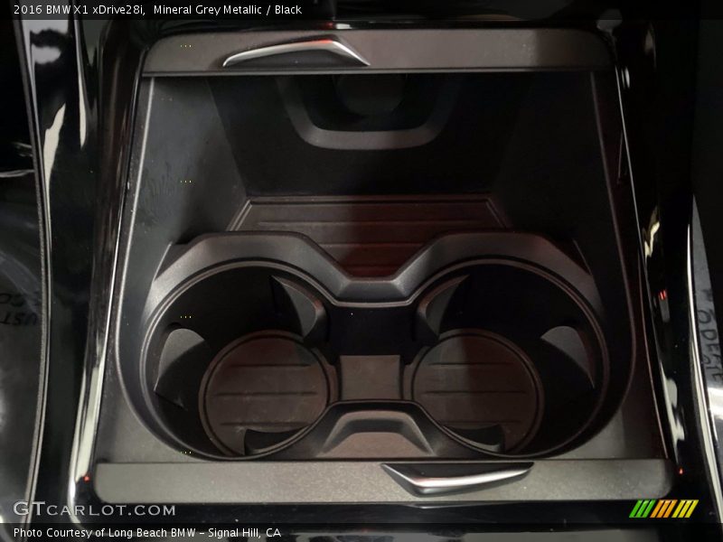 Mineral Grey Metallic / Black 2016 BMW X1 xDrive28i