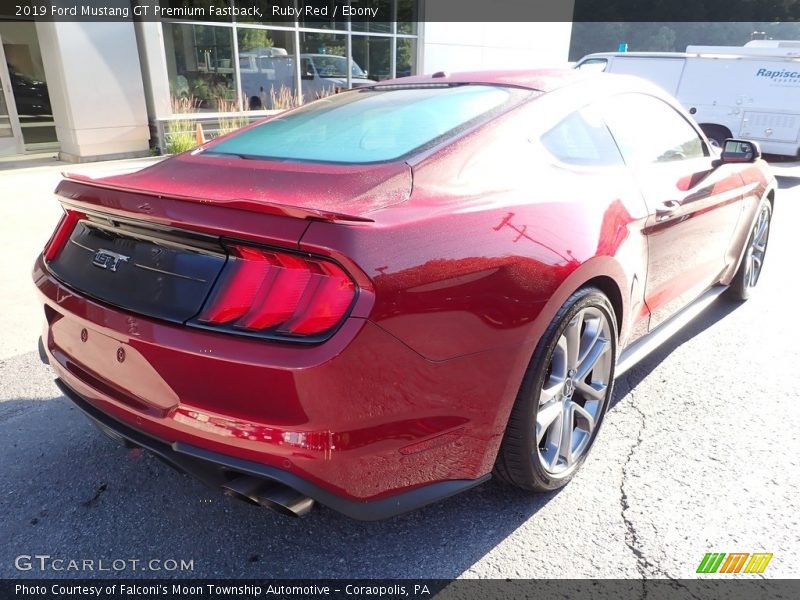 Ruby Red / Ebony 2019 Ford Mustang GT Premium Fastback