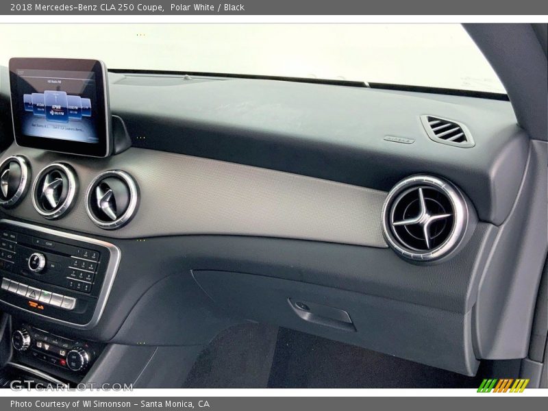 Polar White / Black 2018 Mercedes-Benz CLA 250 Coupe