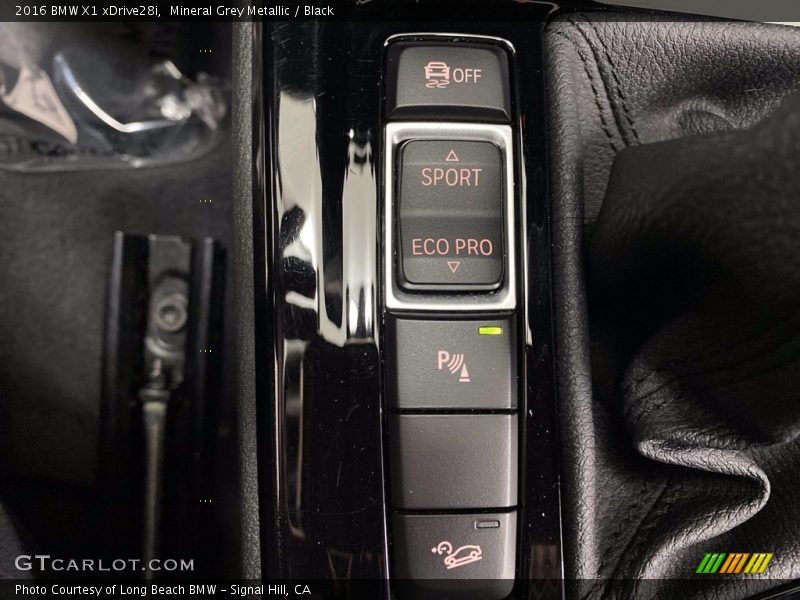 Mineral Grey Metallic / Black 2016 BMW X1 xDrive28i