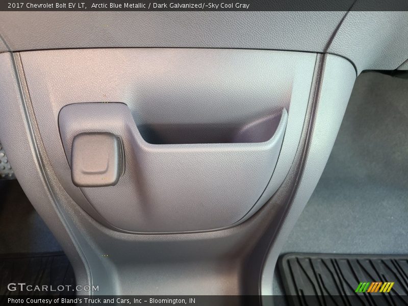 Arctic Blue Metallic / Dark Galvanized/­Sky Cool Gray 2017 Chevrolet Bolt EV LT