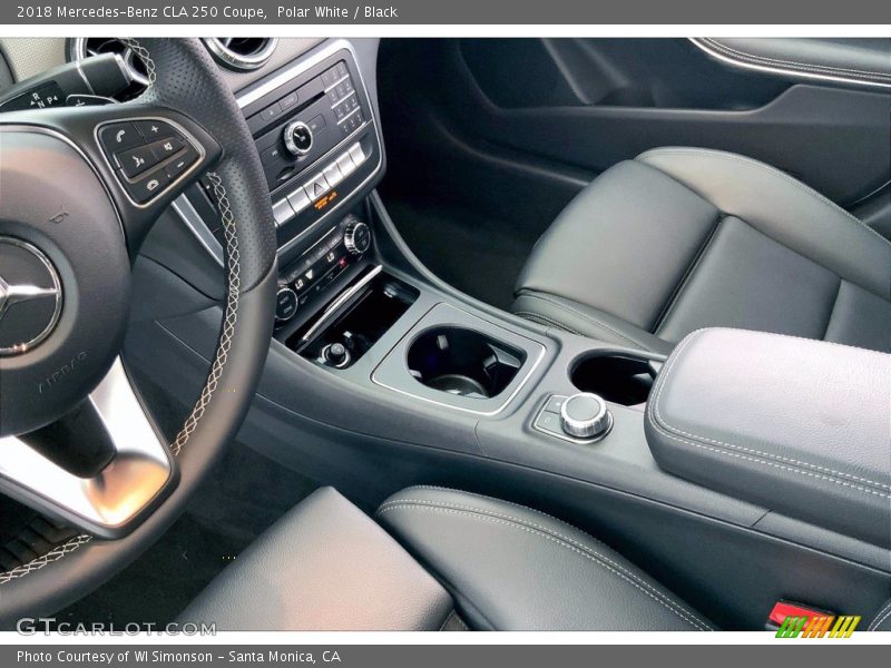 Polar White / Black 2018 Mercedes-Benz CLA 250 Coupe