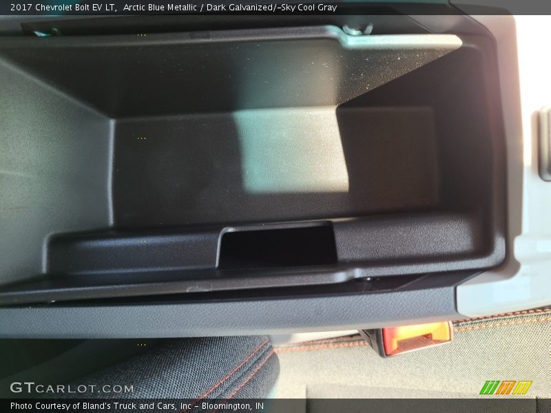Arctic Blue Metallic / Dark Galvanized/­Sky Cool Gray 2017 Chevrolet Bolt EV LT