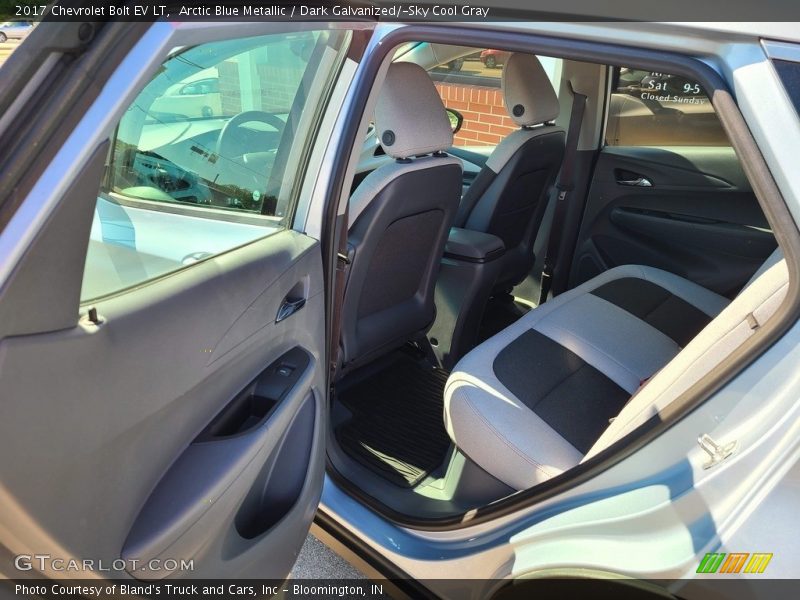 Arctic Blue Metallic / Dark Galvanized/­Sky Cool Gray 2017 Chevrolet Bolt EV LT
