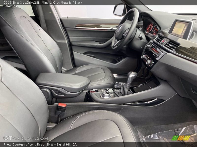 Mineral Grey Metallic / Black 2016 BMW X1 xDrive28i