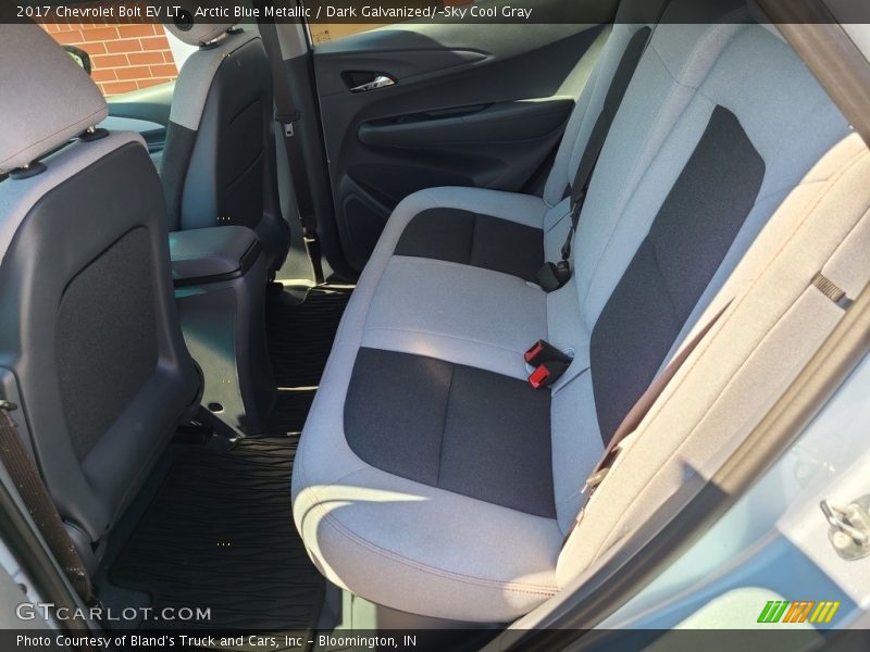 Arctic Blue Metallic / Dark Galvanized/­Sky Cool Gray 2017 Chevrolet Bolt EV LT