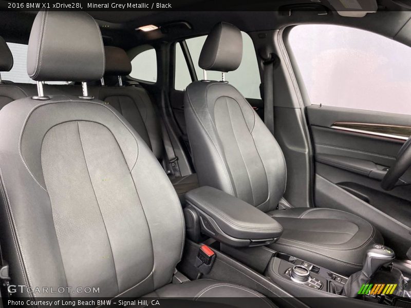Mineral Grey Metallic / Black 2016 BMW X1 xDrive28i
