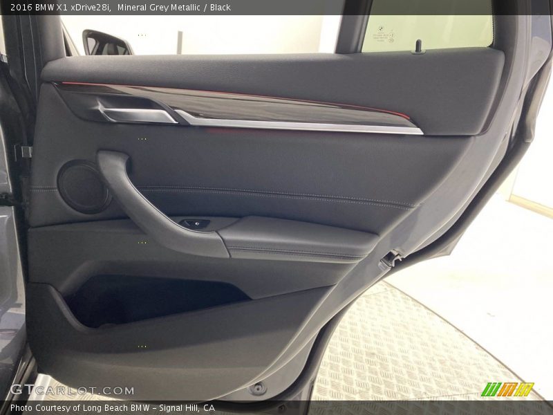 Mineral Grey Metallic / Black 2016 BMW X1 xDrive28i