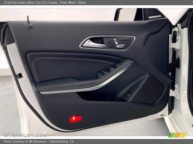 Polar White / Black 2018 Mercedes-Benz CLA 250 Coupe