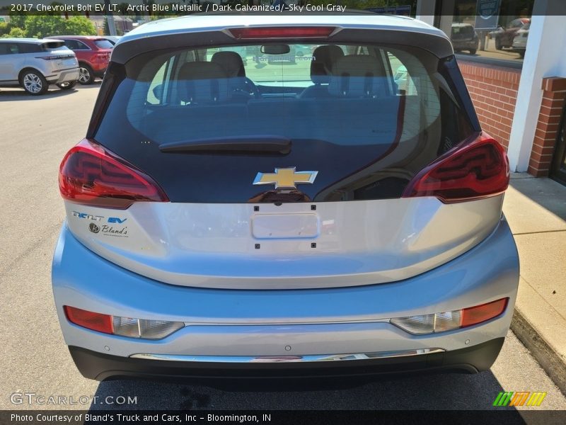 Arctic Blue Metallic / Dark Galvanized/­Sky Cool Gray 2017 Chevrolet Bolt EV LT