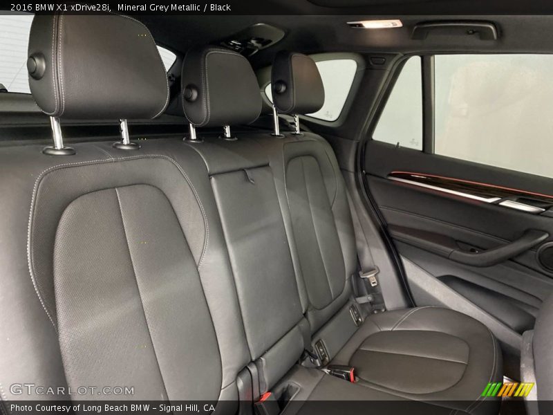 Mineral Grey Metallic / Black 2016 BMW X1 xDrive28i