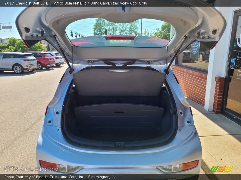 Arctic Blue Metallic / Dark Galvanized/­Sky Cool Gray 2017 Chevrolet Bolt EV LT