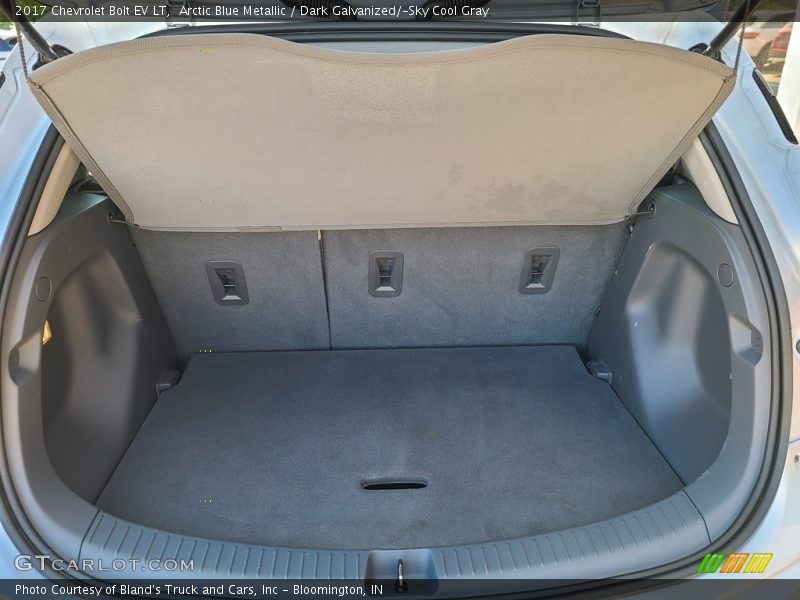 Arctic Blue Metallic / Dark Galvanized/­Sky Cool Gray 2017 Chevrolet Bolt EV LT