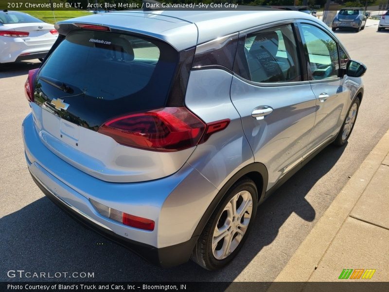 Arctic Blue Metallic / Dark Galvanized/­Sky Cool Gray 2017 Chevrolet Bolt EV LT
