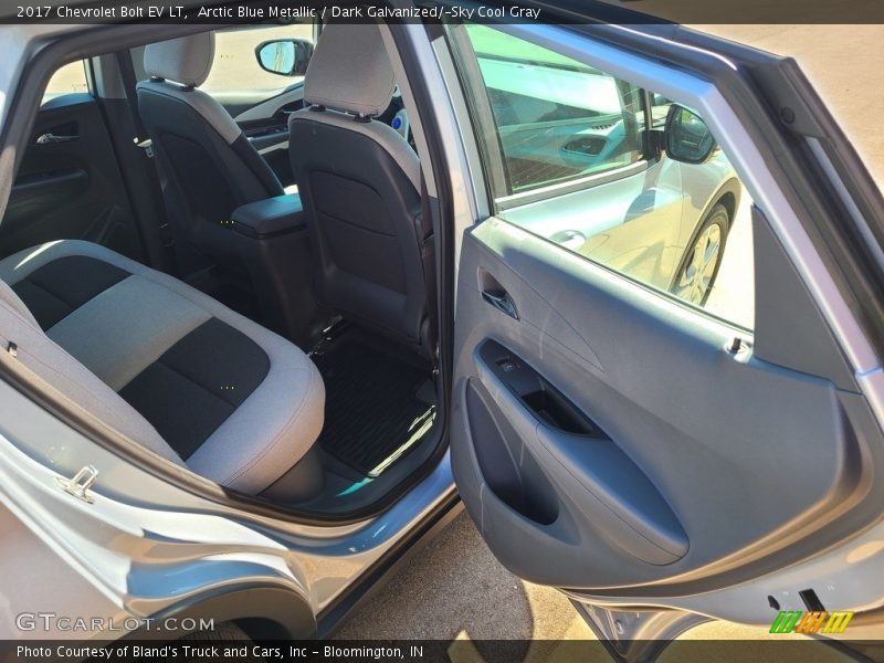 Arctic Blue Metallic / Dark Galvanized/­Sky Cool Gray 2017 Chevrolet Bolt EV LT
