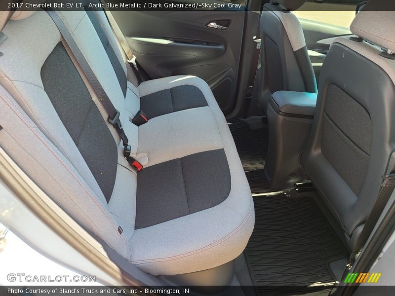 Arctic Blue Metallic / Dark Galvanized/­Sky Cool Gray 2017 Chevrolet Bolt EV LT