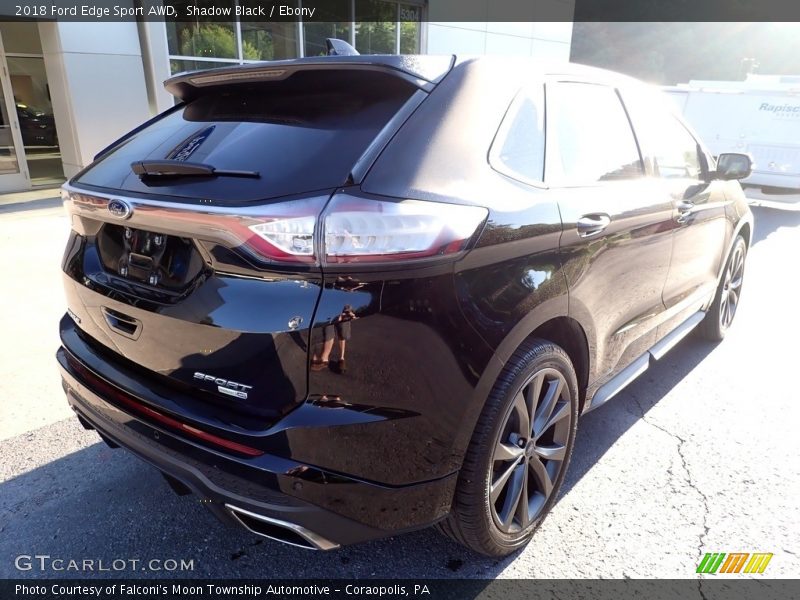 Shadow Black / Ebony 2018 Ford Edge Sport AWD