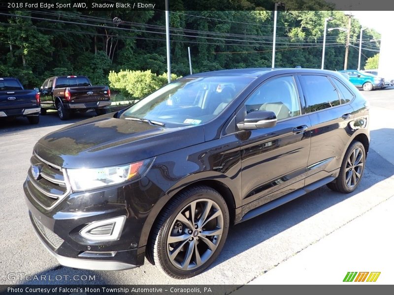 Shadow Black / Ebony 2018 Ford Edge Sport AWD