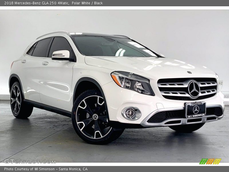 Polar White / Black 2018 Mercedes-Benz GLA 250 4Matic