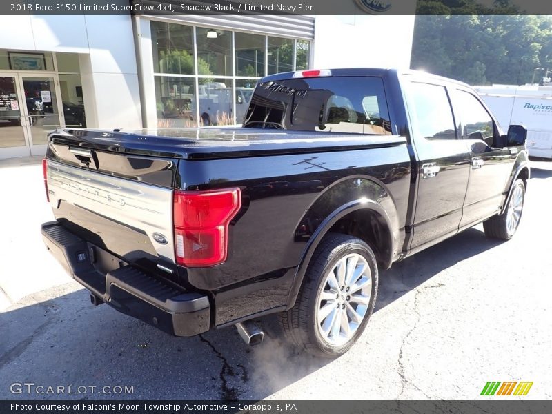 Shadow Black / Limited Navy Pier 2018 Ford F150 Limited SuperCrew 4x4