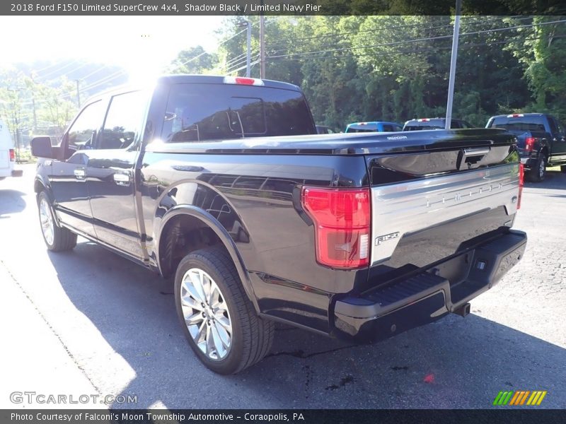 Shadow Black / Limited Navy Pier 2018 Ford F150 Limited SuperCrew 4x4